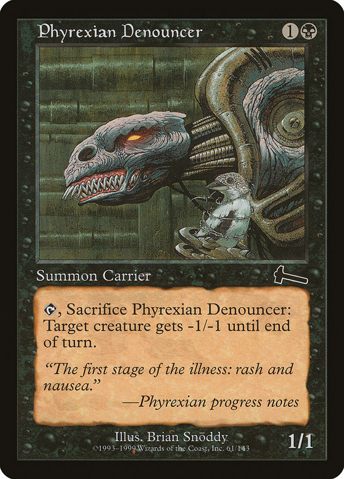 Phyrexian Denouncer - Foil